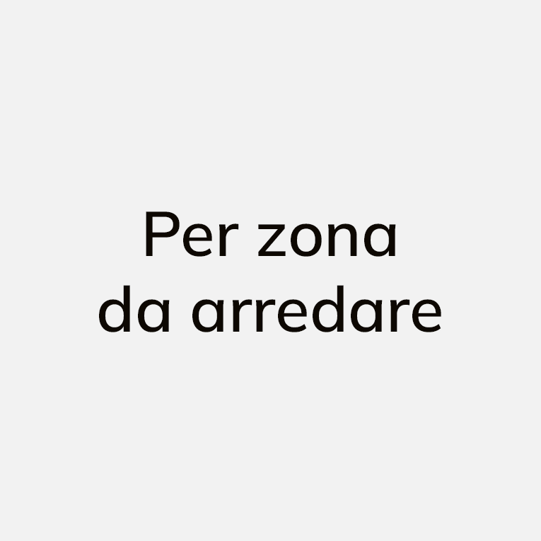 Per zona da arredare
