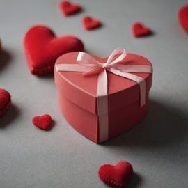 Sachets voile et boîtes Saint Valentin