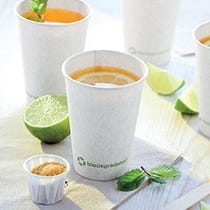 Vasos desechables para bebidas frías