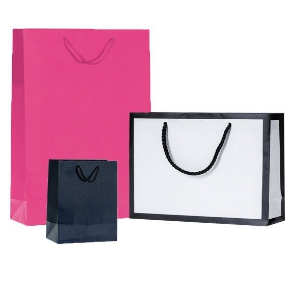 Shopper di lusso a tinta unita