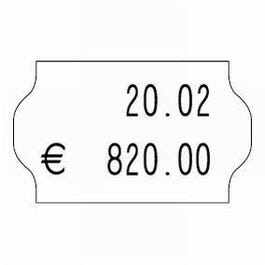 Etichette Meto formato 32 x 19 mm - bianche standard Pack da 30000 Etichette Meto formato 32 x 19 mm - bianche standard Pack da 30000