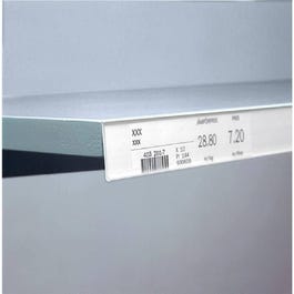 Porta etichette adesivo bianco 1000 x 18mm Porta etichette adesivo bianco 1000 x 18mm