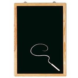 Lavagna nera 40 x 60 cm - Cornice legno Lavagna nera 40 x 60 cm - Cornice legno