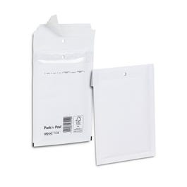 Busta imbottita kraft bianca Dim: 17x22,5cm - Pack da 100 Busta imbottita kraft bianca Dim: 17x22,5cm - Pack da 100
