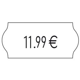 Etichette Meto bianche per prezzatrice Dim. 22 x 12 mm Pack da 12000 Etichette Meto bianche per prezzatrice Dim. 22 x 12 mm Pack da 12000