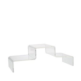 Espositore scaletta 3 livelli 30 x 10 x 10 cm Espositore scaletta 3 livelli 30 x 10 x 10 cm