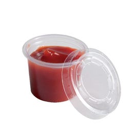 Coperchio per coppetta porta salse in plastica art.31293 - Confez. da 250 Coperchio per coppetta porta salse in plastica art.31293 - Confez. da 250