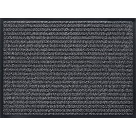 Zerbino grigio con strisce nere Dim. 120 x 180cm Zerbino grigio con strisce nere Dim. 120 x 180cm