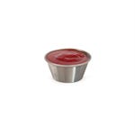 Coppetta per salsa in acciaio inox 45ml Ø6x2,5cm - per 12