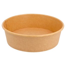 Insalatiera cartone Kraft 500cc Ø15/12,8x4,5cm - per 50 Insalatiera cartone Kraft 500cc Ø15/12,8x4,5cm - per 50