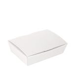 Lunch box The Pack nano micro cartone ondulato bianco 21x18x5,5cm - per 360