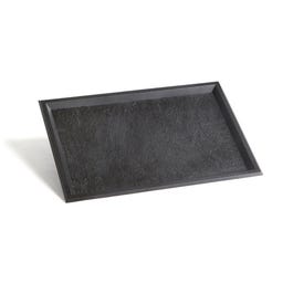 Vassoio struttura ardesia 295x195mm - per 10 Vassoio struttura ardesia 295x195mm - per 10