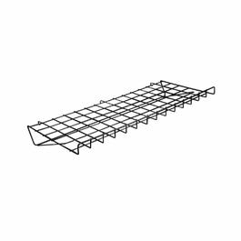 Mensola filo inclinata per griglia Dim. 78.5x32 cm - grigio Mensola filo inclinata per griglia Dim. 78.5x32 cm - grigio