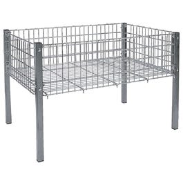 Cesto promozionale grigio lungh.120x prof.80x alt.80 cm Cesto promozionale grigio lungh.120x prof.80x alt.80 cm