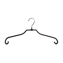 Gruccia antiscivolo nero 41 cm - Pack da 50 Gruccia antiscivolo nero 41 cm - Pack da 50