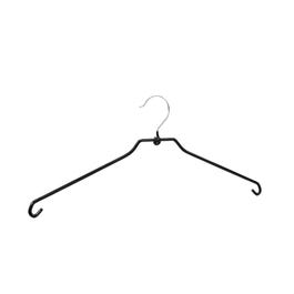Gruccia antiscivolo nero 46 cm - Pack da 50 Gruccia antiscivolo nero 46 cm - Pack da 50
