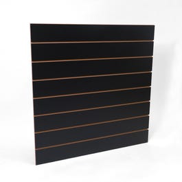 Pannello dogato R15 alta densità 120x120x1,8cm nero Pannello dogato R15 alta densità 120x120x1,8cm nero