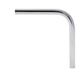 Raccordo angolare cromato - Diam. 25 mm - 30 x 30 cm Raccordo angolare cromato - Diam. 25 mm - 30 x 30 cm