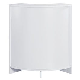 Bancone d'angolo Receptio bianco L60 x P60 x A96cm Bancone d'angolo Receptio bianco L60 x P60 x A96cm