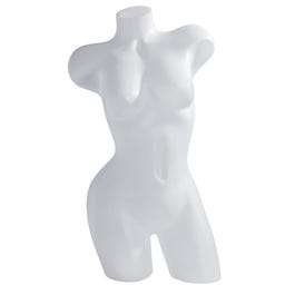Busto anca inclinata donna da banco polietilene bianco Busto anca inclinata donna da banco polietilene bianco