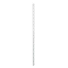 Montante cremagliera bianco Alt.222,5 x 6cm Montante cremagliera bianco Alt.222,5 x 6cm