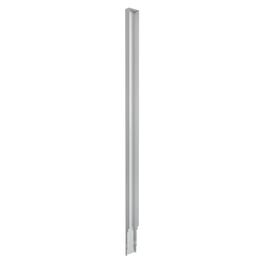Copri montante cremagliera Alt. 142,5 X6 cm bianco 9003 Copri montante cremagliera Alt. 142,5 X6 cm bianco 9003