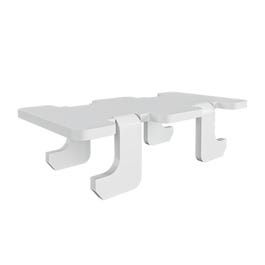 Tappo montante cremagliera L6cm bianco 9003 Tappo montante cremagliera L6cm bianco 9003