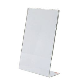 Porta cartellini A6 inclinato Dim.10,5 x 15 cm Porta cartellini A6 inclinato Dim.10,5 x 15 cm