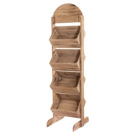 Espositore Westside pino naturale 4 cesti Espositore Westside pino naturale 4 cesti