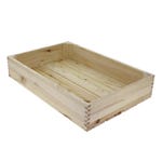 Scatola cassetta  in legno naturale L54 x P36 x A10cm