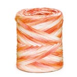 Rafia sintetica multicolore crema rosa arancio 15mm x 200m