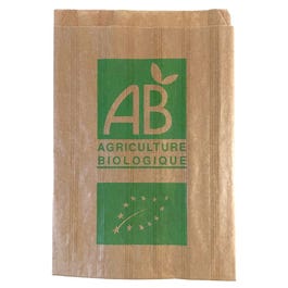 Busta stampata biologico 2kg 20+6x31cm - da 1000 Busta stampata biologico 2kg 20+6x31cm - da 1000