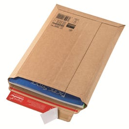 Buste cartone spedizione avana con chiusura adesiva 25x36 cm Buste cartone spedizione avana con chiusura adesiva 25x36 cm