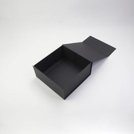 Scatola regalo magnetica nera 22x22x10cm - per 5 Scatola regalo magnetica nera 22x22x10cm - per 5