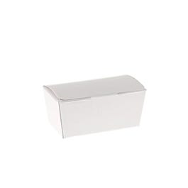 Mini scatola ballottin in cartone bianco e interno bianco 7,8x3,6x3,4cm - per 50 Mini scatola ballottin in cartone bianco e interno bianco 7,8x3,6x3,4cm - per 50