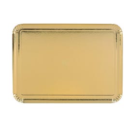 Vassoio gastronomia oro 28x42cm - Pack da 25 Vassoio gastronomia oro 28x42cm - Pack da 25