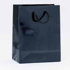 Busta lusso nero lucido L11 x P6 x A14cm - Pack da 12 Busta lusso nero lucido L11 x P6 x A14cm - Pack da 12