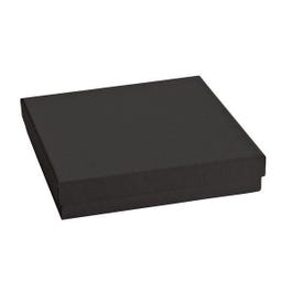 Scatola regalo nera L15 x P15 x A4 cm - Pack da 12 Scatola regalo nera L15 x P15 x A4 cm - Pack da 12