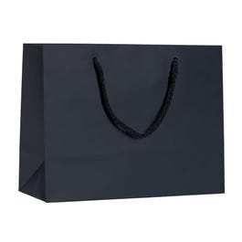 Busta lusso nero opaco L23 x P10 x A18 cm - Pack da 12 Busta lusso nero opaco L23 x P10 x A18 cm - Pack da 12