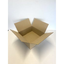 Scatole spedizione onda singola in kraft marrone 25x25x10 cm - Pack da 20 Scatole spedizione onda singola in kraft marrone 25x25x10 cm - Pack da 20