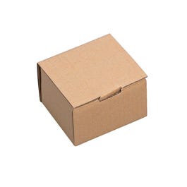 Scatola spedizione ondulazione singola kraft 10x8x6 CM - Pack da 20 Scatola spedizione ondulazione singola kraft 10x8x6 CM - Pack da 20