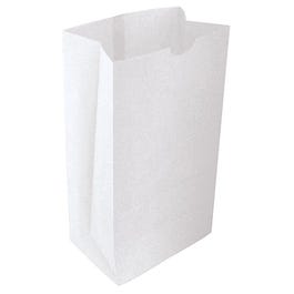 Sacchetto SOS kraft bianco Dim.18x30+11cm - Pack da 200 Sacchetto SOS kraft bianco Dim.18x30+11cm - Pack da 200