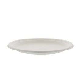 Piatto monouso biodegradabile rotondo Ø18cm - da 50 Piatto monouso biodegradabile rotondo Ø18cm - da 50