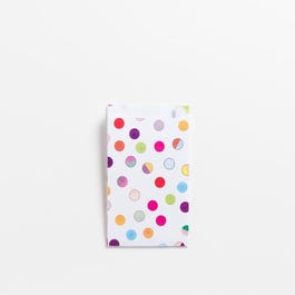 Busta regalo con pois multicolore L.12xP.4.5xH.20cm conf. da 250 Busta regalo con pois multicolore L.12xP.4.5xH.20cm conf. da 250