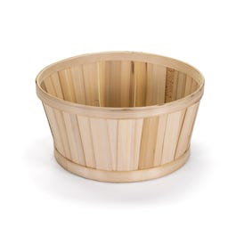 Cesto tondo bambu naturale Diam. 25cm Alt.12.5 cm Cesto tondo bambu naturale Diam. 25cm Alt.12.5 cm