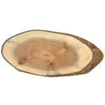Disco di legno ovale